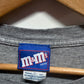 Vintage 90's M&M I'm With The Nut Peanut Candy Promo Tee Size Large