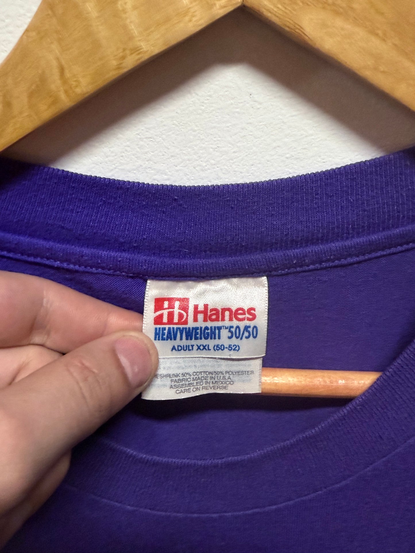 Vintage 90's McDonalds Grimace Purple Cartoon Graphic Tee Size XXL