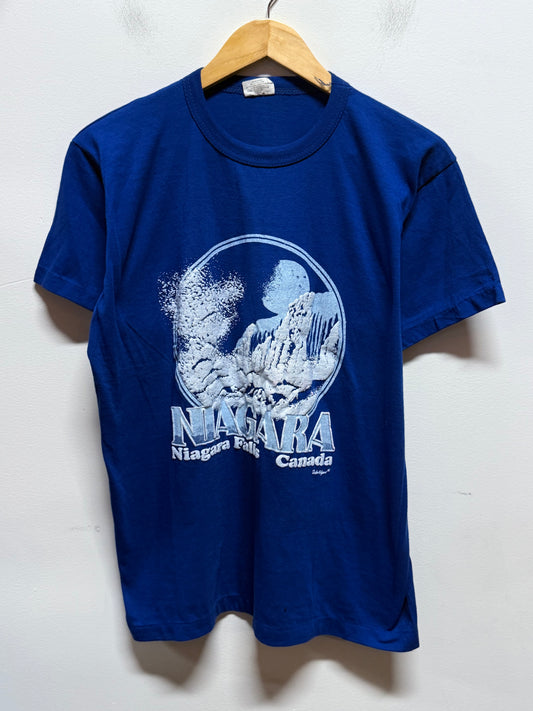 Vintage 80's Niagara Falls Canada Waterfall Nature Tee Size Medium