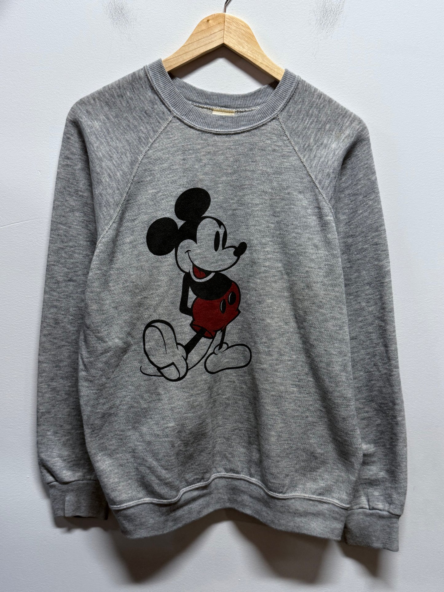 Vintage 80's Disney Mickey Mouse Cartoon Sweater Size XL