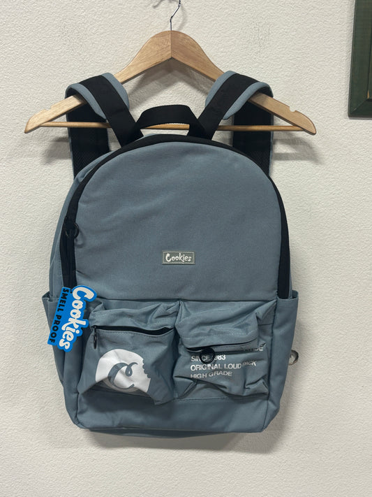 Cookies Smellproof Orion Blue Canvas Backpack Bag