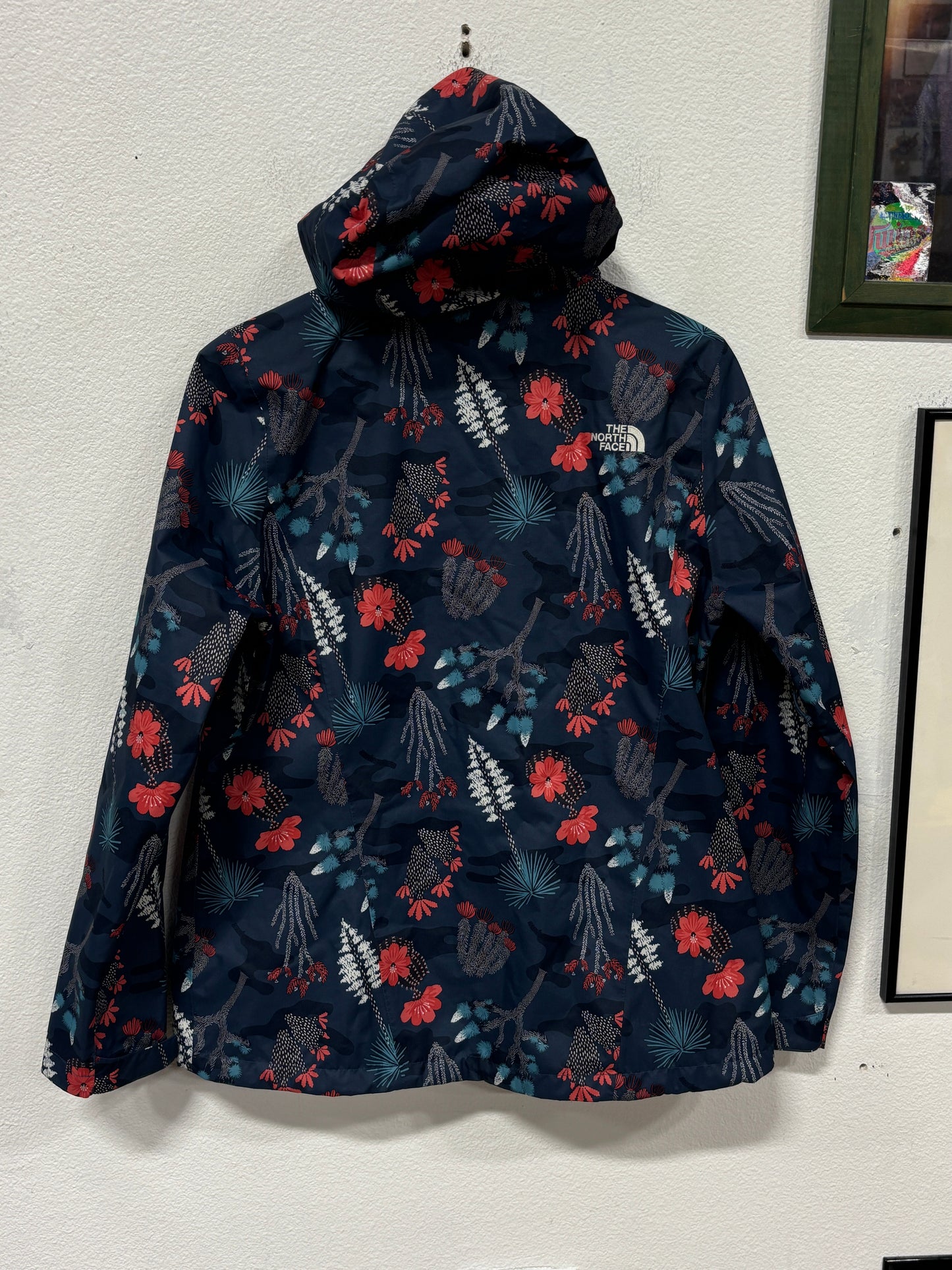 The North Face Women's Floral Print Dry Vent Shell Jacket Size XL