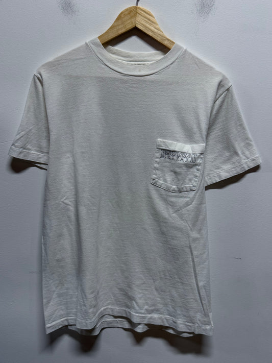 Vintage 90's Hawaiian Style Pocket Tee Size Medium