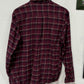 Dickies Red Flannel Button Up Shirt Size Medium