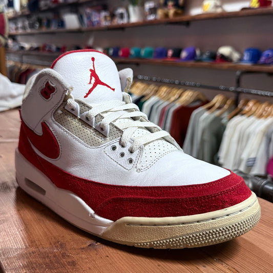 Jordan 3 'Tinker University Red' Size 10