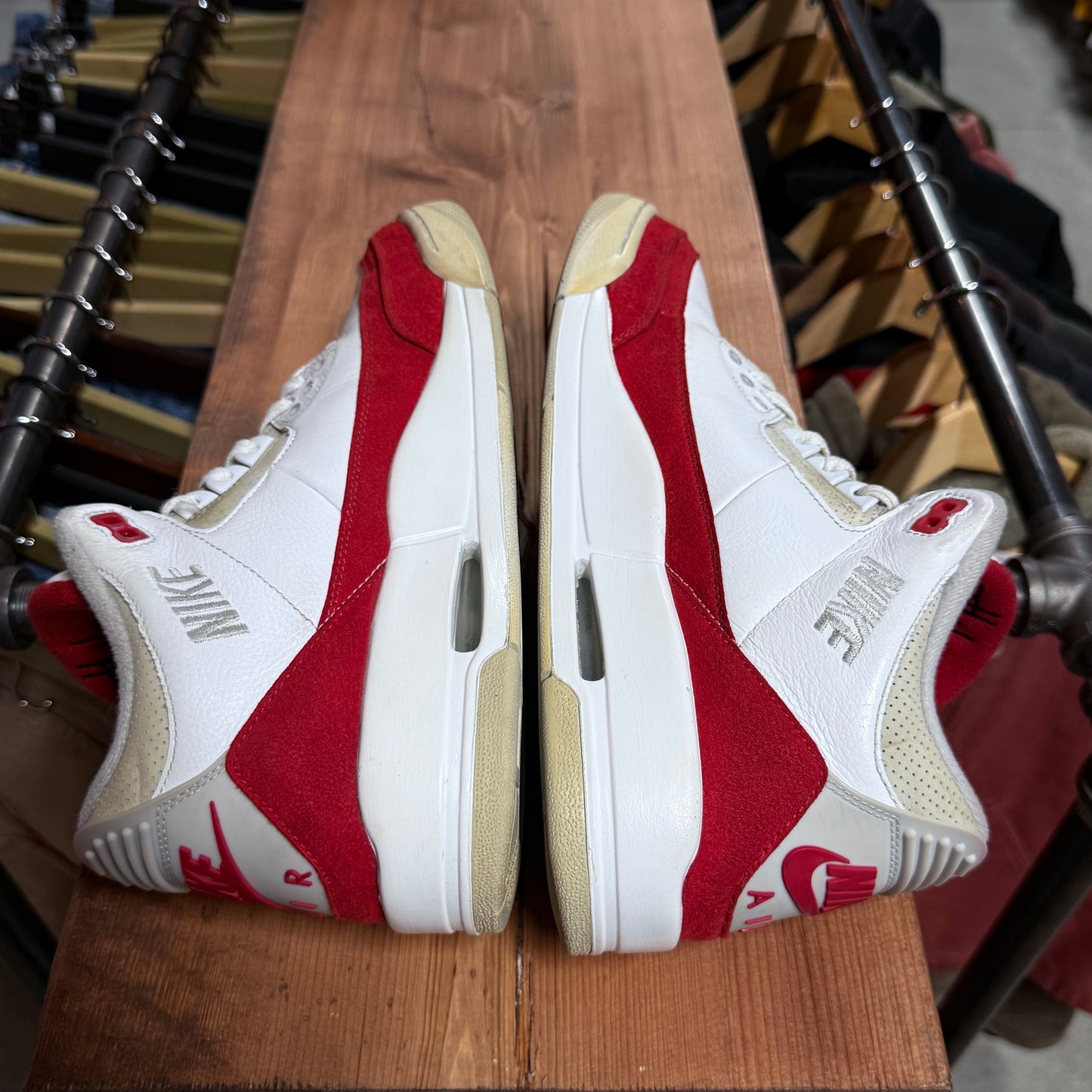 Jordan 3 'Tinker University Red' Size 10