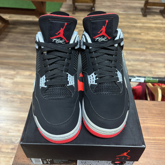 Jordan 4 'Bred' Size 10