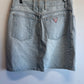 Vintage 90's GUESS Women's Light Wash Denim Mini Skirt Size 27