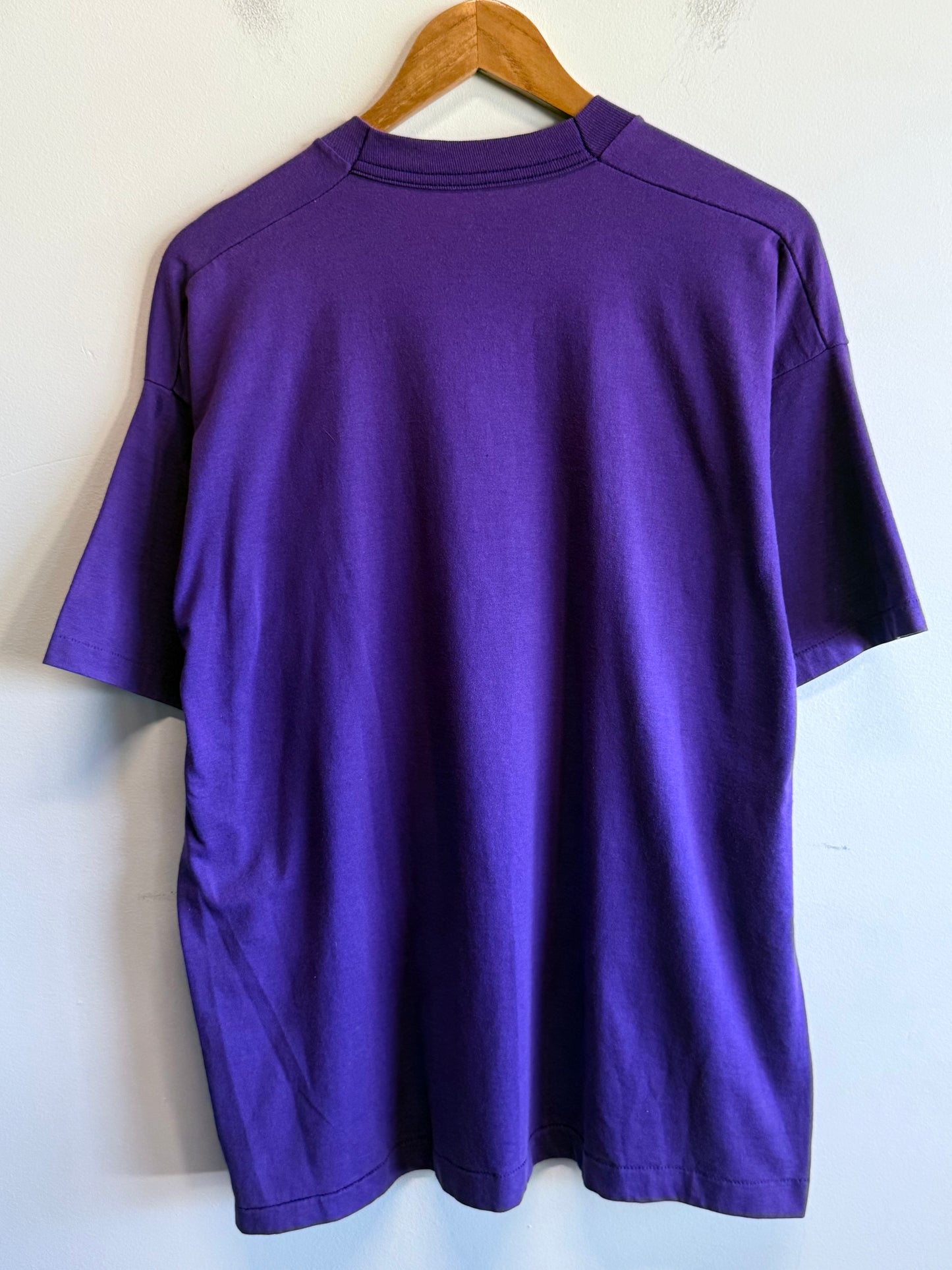 Vintage 90's In the Fast Lane Bowling Alley Cartoon Tee Size Large