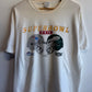 Vintage 2005 Patriots Eagles Superbowl 39 Football Graphic Tee Size XL