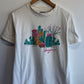 Vintage 90's Arizona Desert Cactus Flowers Nature Tee Size Large