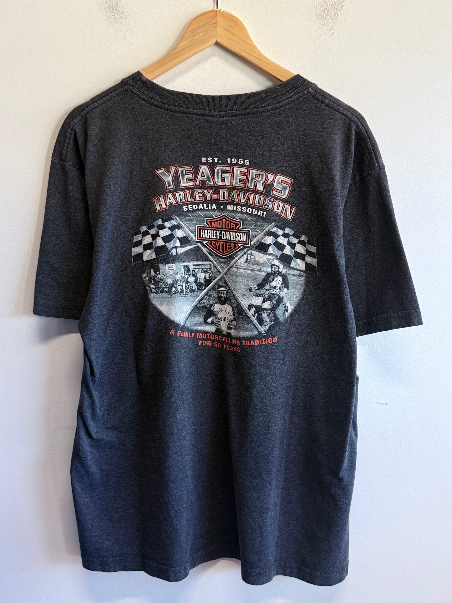 Harley Davidson Missouri Biker Graphic Tee Size XL