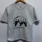 Vintage 90's Camp Denali Alaska Grizzly Bear Nature Tee Size Large