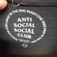 Anti Social Social Club Sadboyz Pink Rose Tee Size XXL