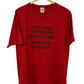 Vintage 90's Jerzees Know It All Graphic Tee Size XL