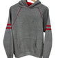 Vintage Jerzees by Russell Blank Grey Pullover Hoodie Size Large