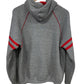 Vintage Jerzees by Russell Blank Grey Pullover Hoodie Size Large