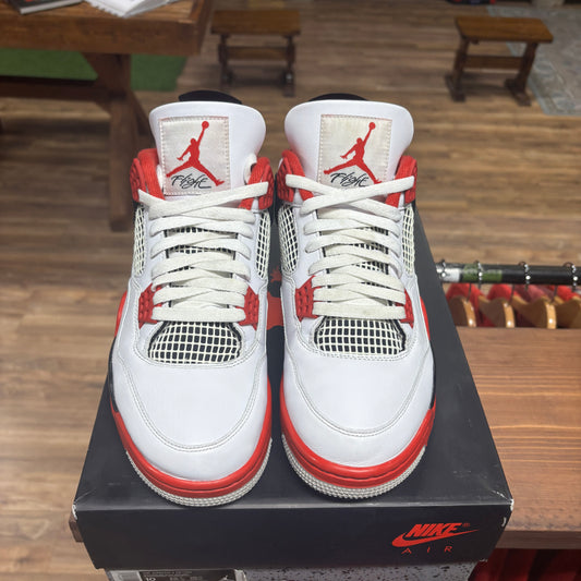 Jordan 4 'Fire Red' Size 10