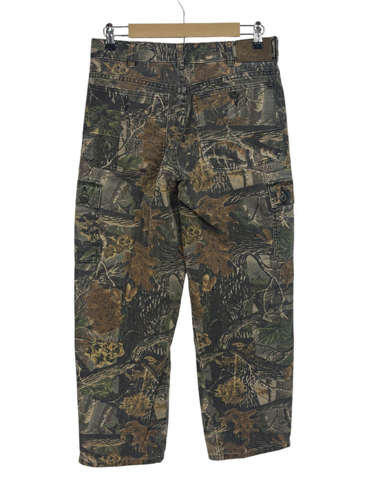 Cabela's Woodland Hunting Camo Cargo Pants Size 34x30