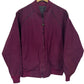 Vintage Walls Blanket Lined Purple Western Zip Up Jacket Size Large