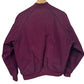 Vintage Walls Blanket Lined Purple Western Zip Up Jacket Size Large