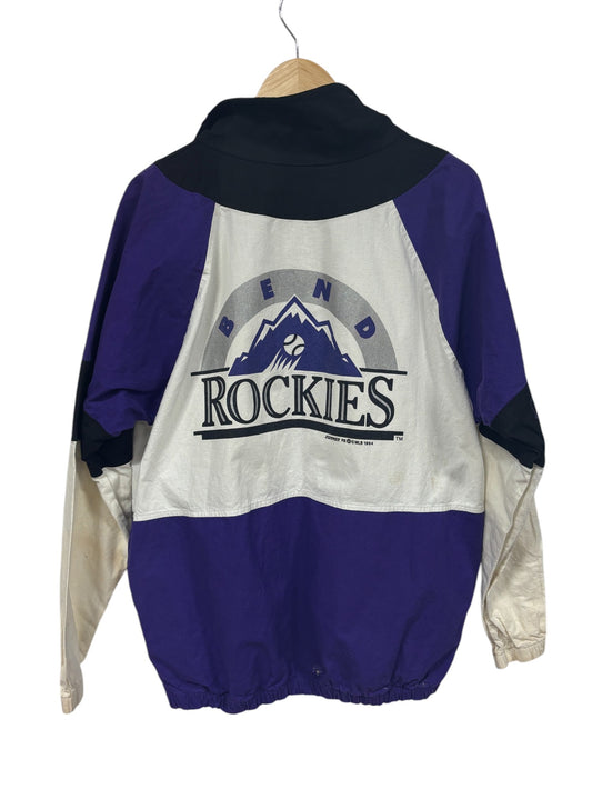 Vintage 1994 Colorado Rockies Bend Quarter Zip Parka Jacket Size Large