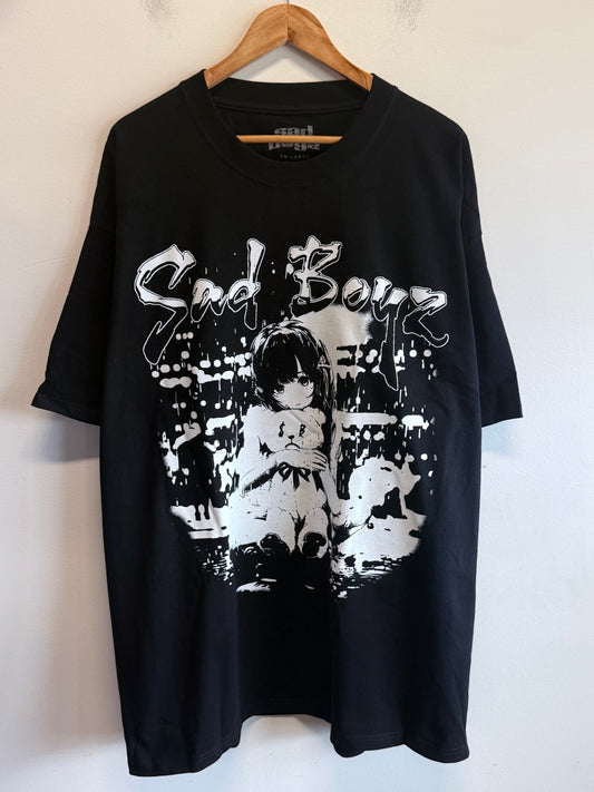 Sad Boyz Sad Bear Graphic Tee Size XXL