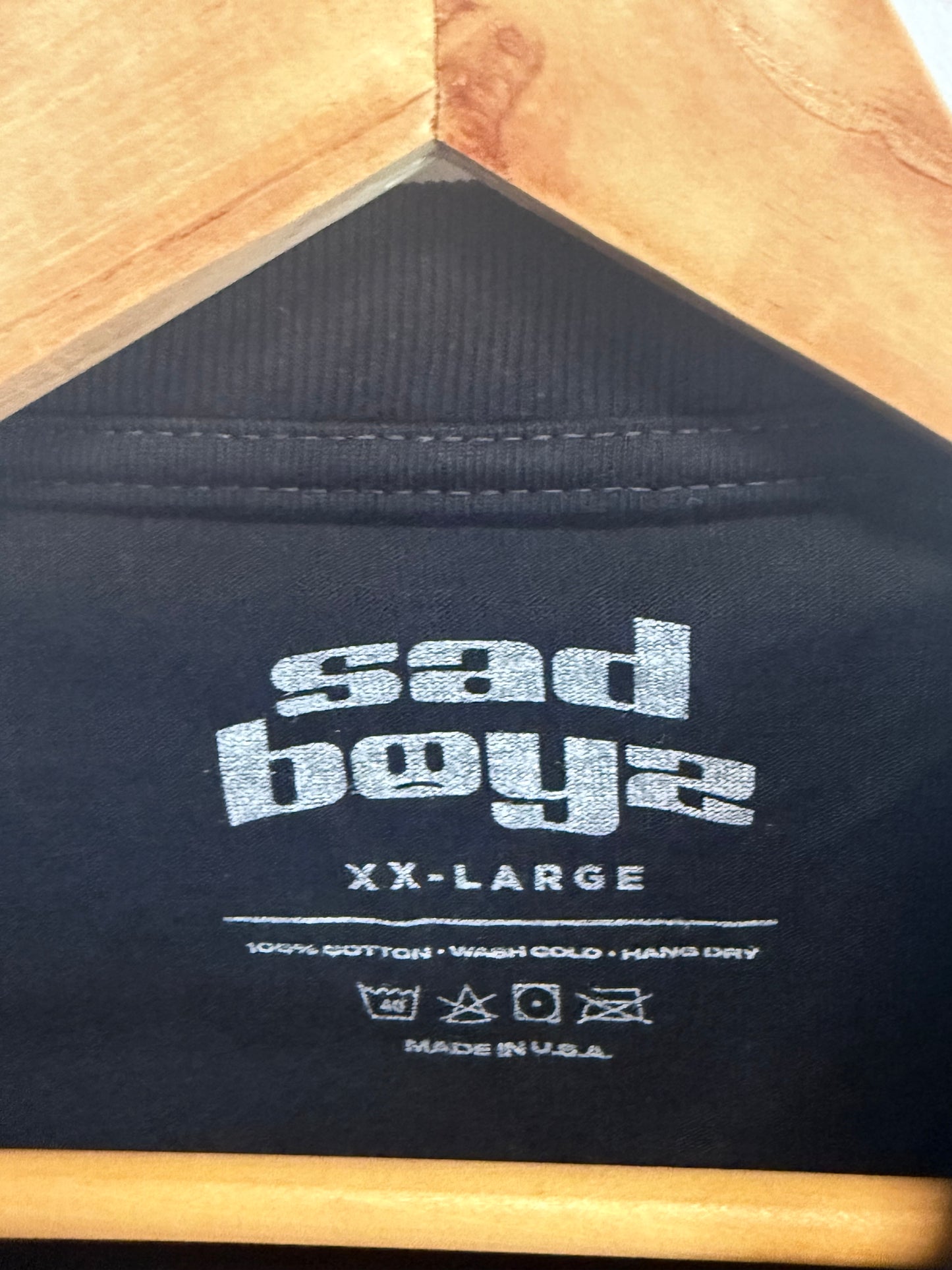 Sad Boyz Sad Bear Graphic Tee Size XXL