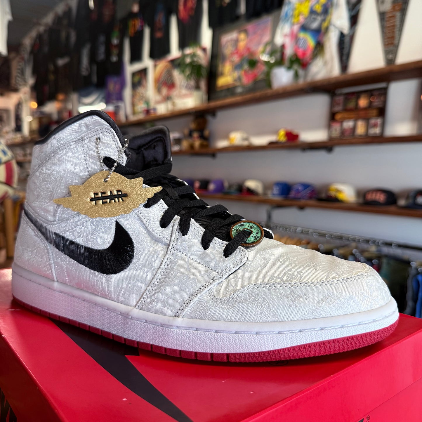 Jordan 1 Mid 'Fearless Edison Chen Clot' Size 13 (DS)