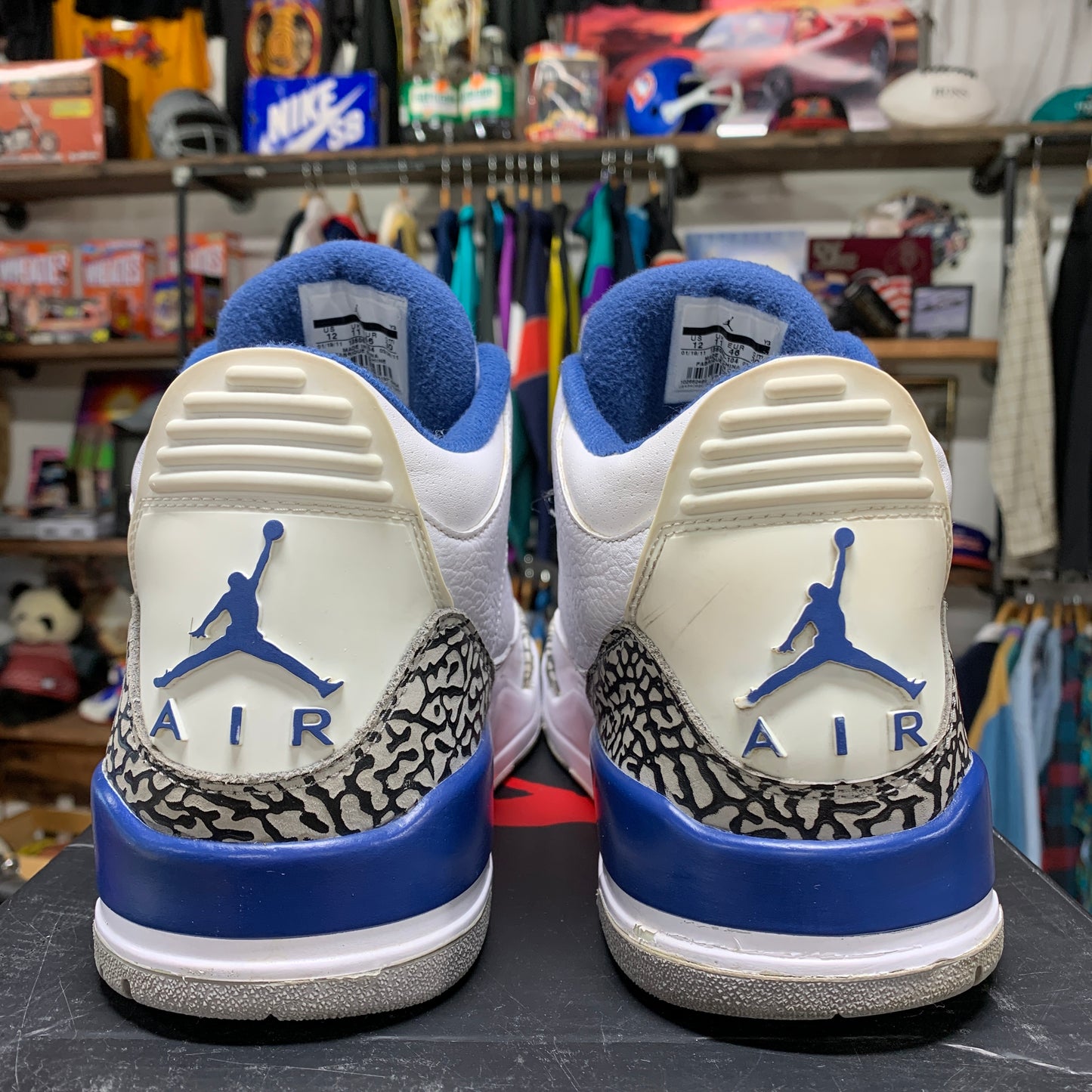 Jordan 3 'True Blue (2011)' Size 12