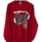 Vintage Logo 7 Nebraska Corn Huskers Collegiate Crewneck Sweater Size XL