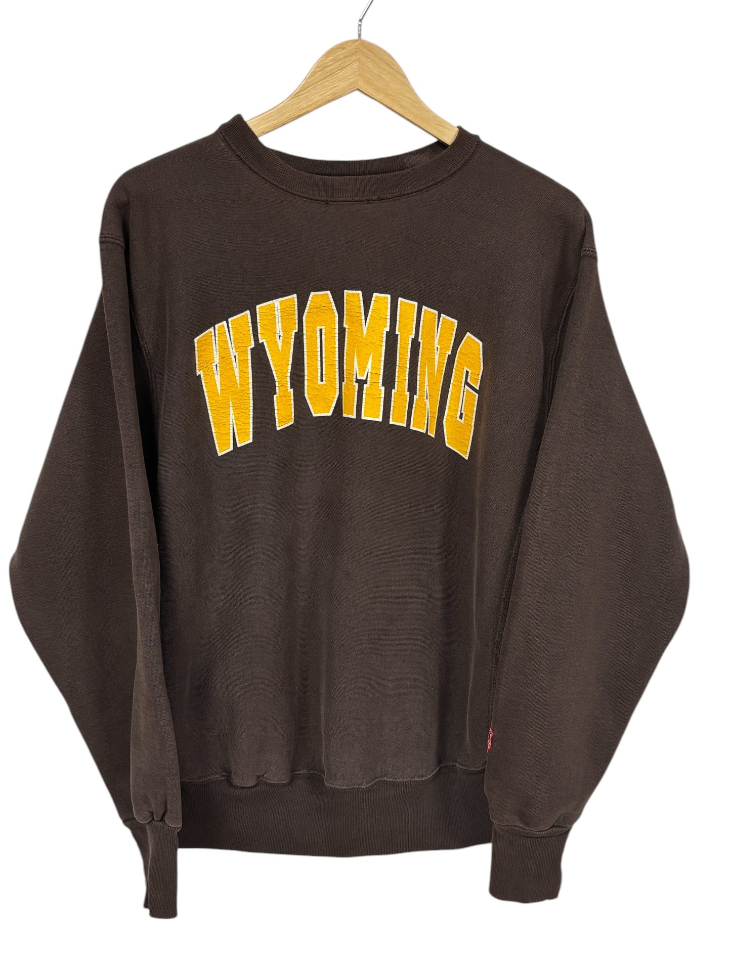 Vintage 90's Pro Weave Wyoming Cowboys Collegiate Crewneck Size Large