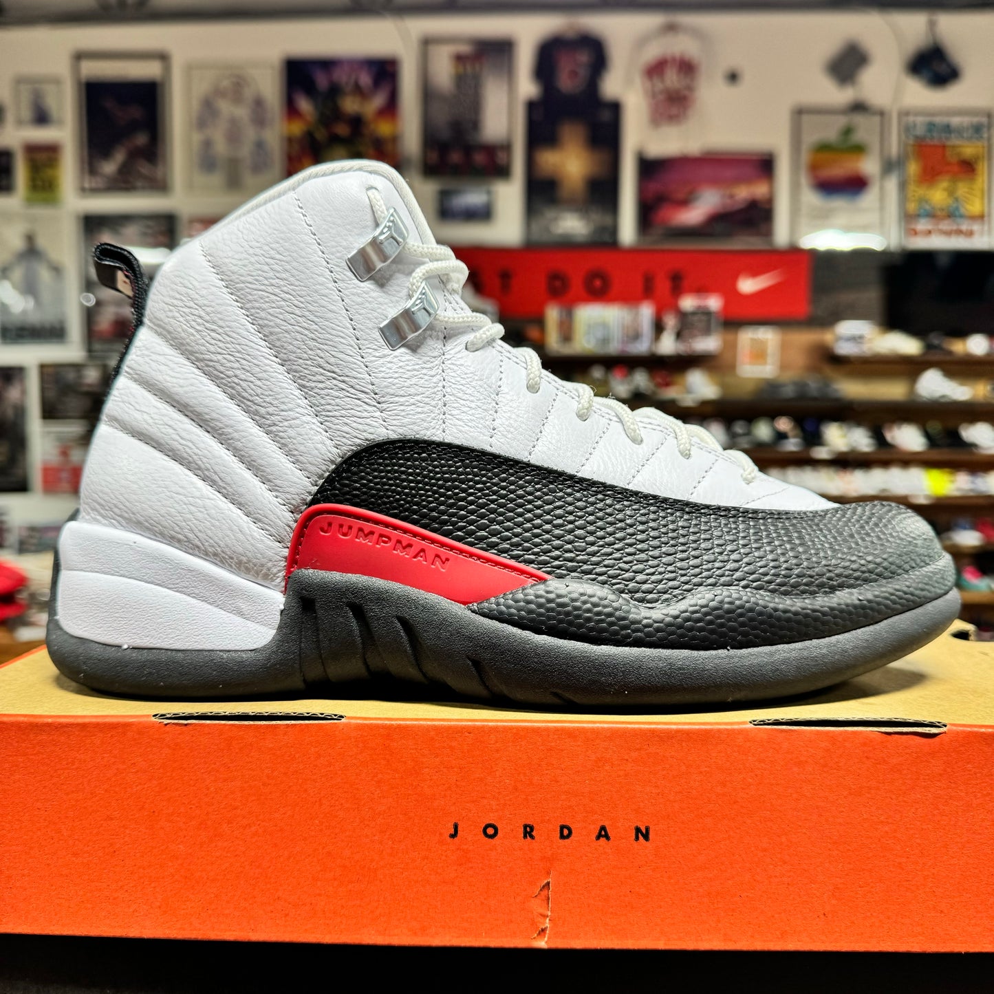 Jordan 12 'Taxi Flip' Size 8