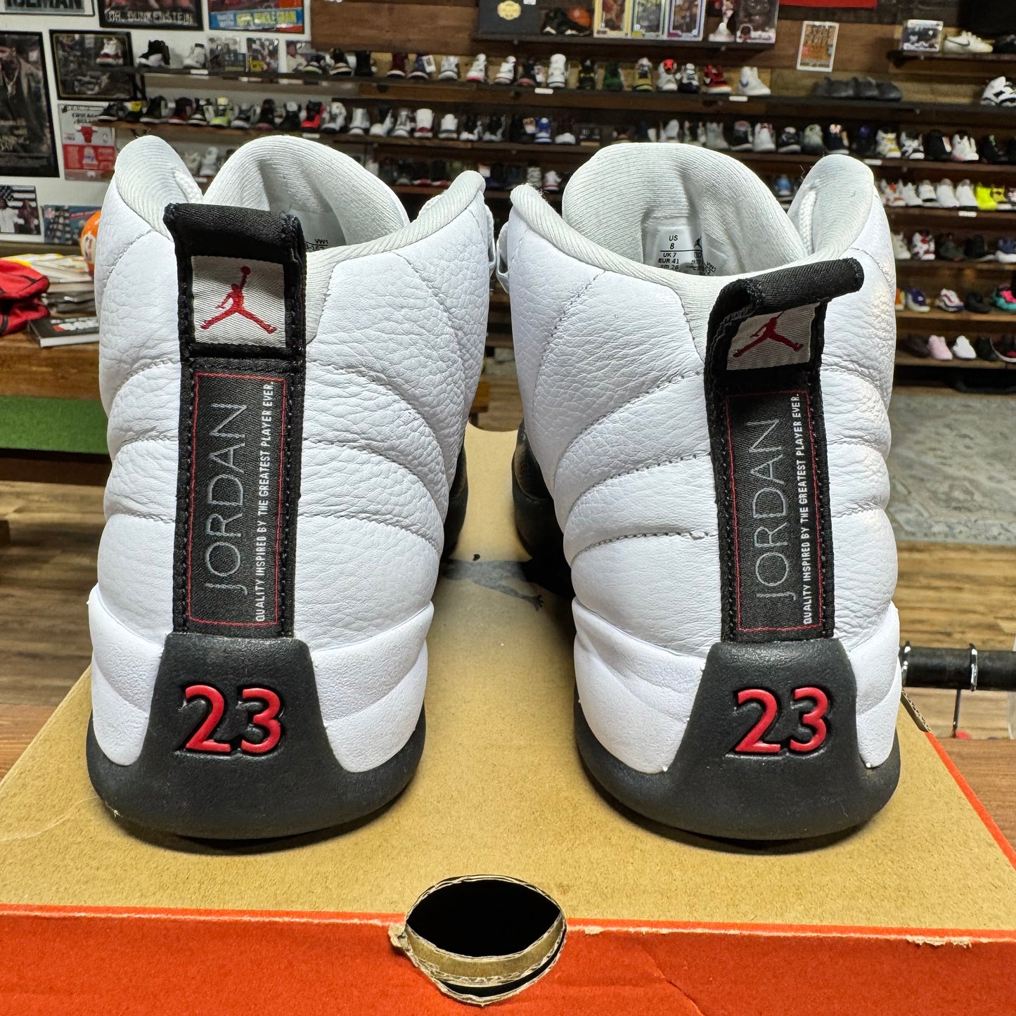 Jordan 12 'Taxi Flip' Size 8