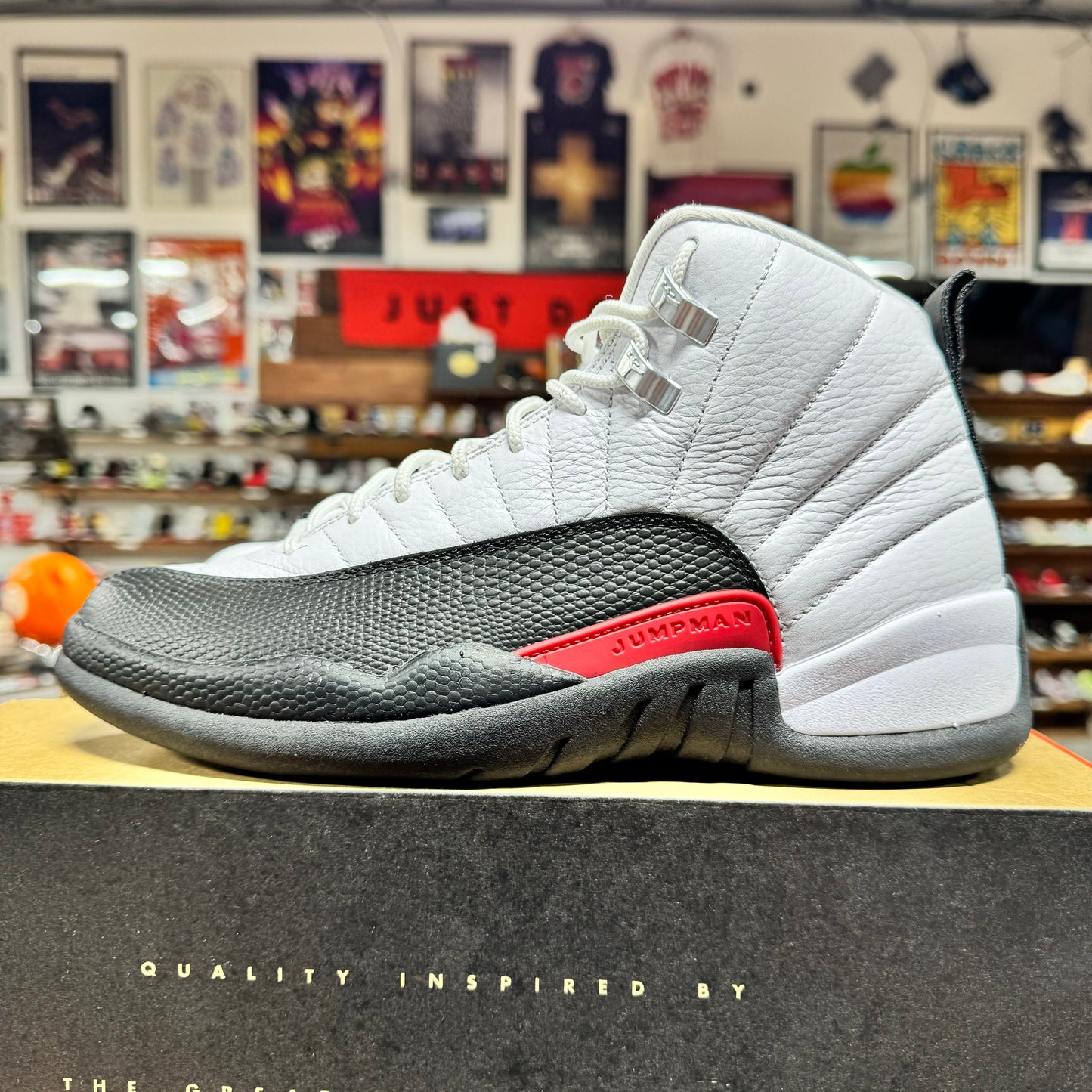 Jordan 12 'Taxi Flip' Size 8