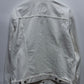 Levi's White Denim Trucker Jacket Size Large