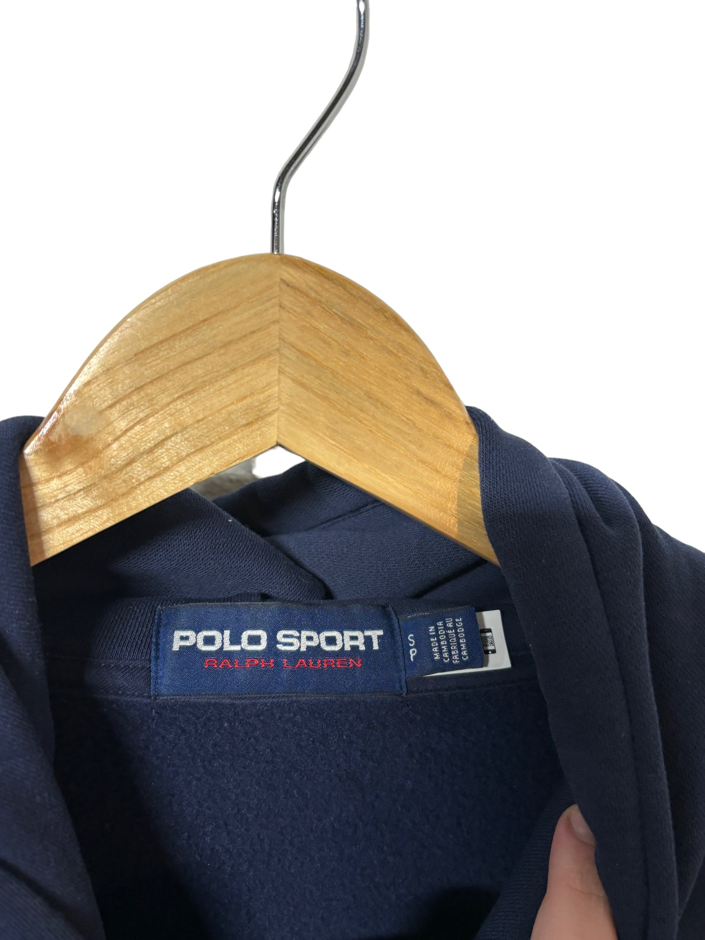 Polo Sport Classic Logo Pullover Hoodie Size Small