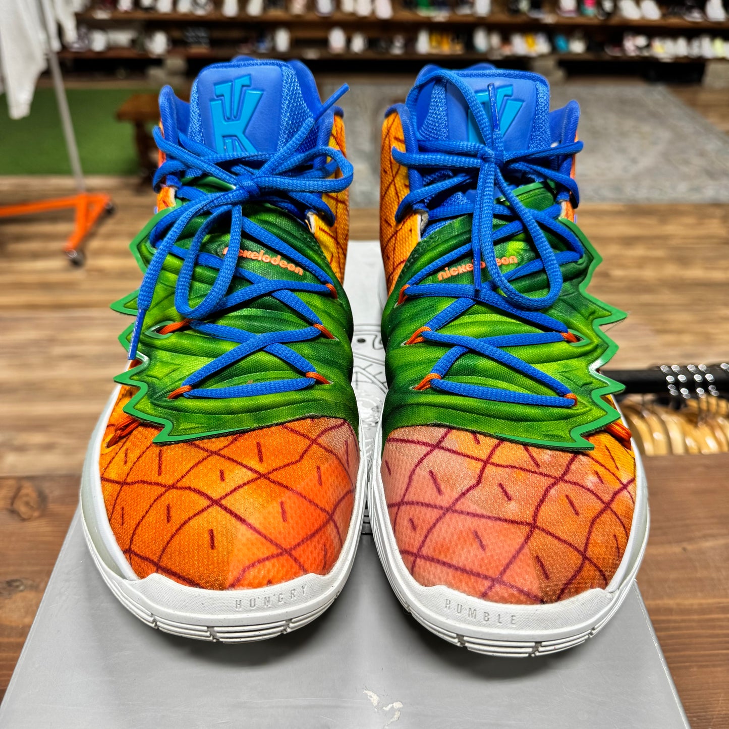 Nike Kyrie 5 'Spongebob Pineapple House' Size 12