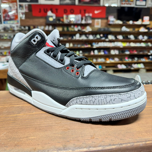 Jordan 3 'Black Cement (2024)' Size 11.5 (DS)