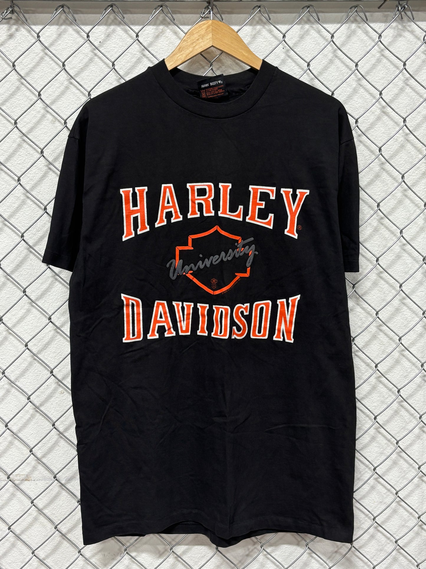 Vintage 1989 Harley Davidson University St Louis Biker Tee Size XL