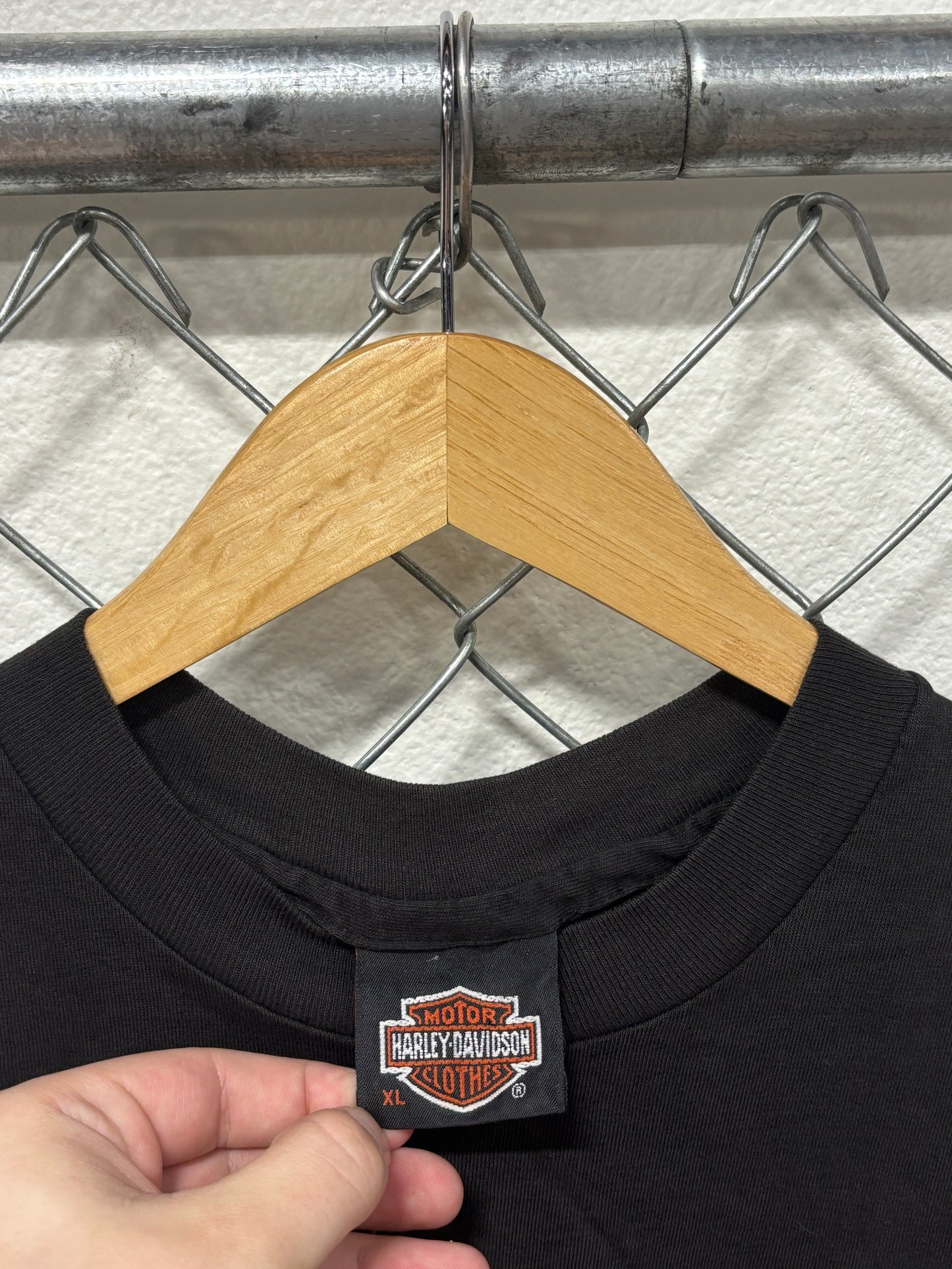 Vintage 1989 Harley Davidson University St Louis Biker Tee Size XL