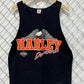 Vintage 1990 Harley Davidson Houston Texas Biker Tank Top Shirt Size XL