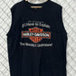 Vintage 1996 Harley Davidson Chicago Biker Cutoff Tee Size XL