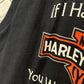 Vintage 1996 Harley Davidson Chicago Biker Cutoff Tee Size XL