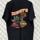 Vintage 1991 Harley Davidson Real Men Wear Black Biker Pocket Tee Size XL