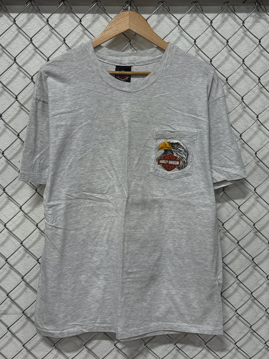 Vintage 90's Harley Davidson Oldest Harley Family Milwaukee Tee Size XL