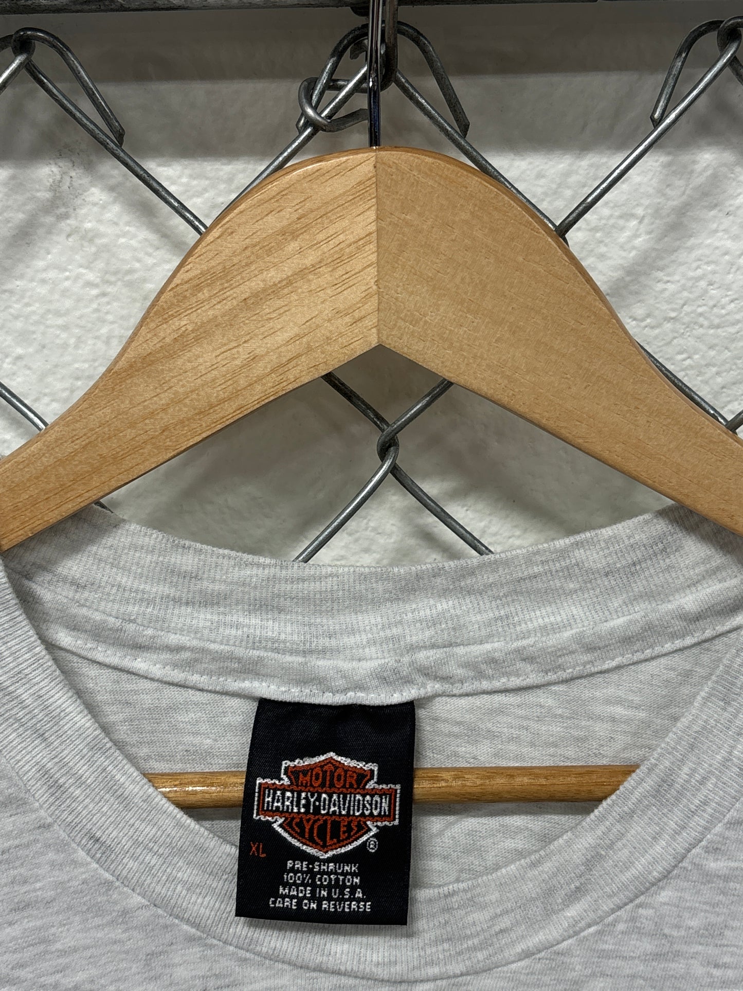 Vintage 90's Harley Davidson Oldest Harley Family Milwaukee Tee Size XL