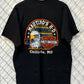 Vintage 90's Harley Davidson Bald Eagles Biker Pocket Tee Size XL