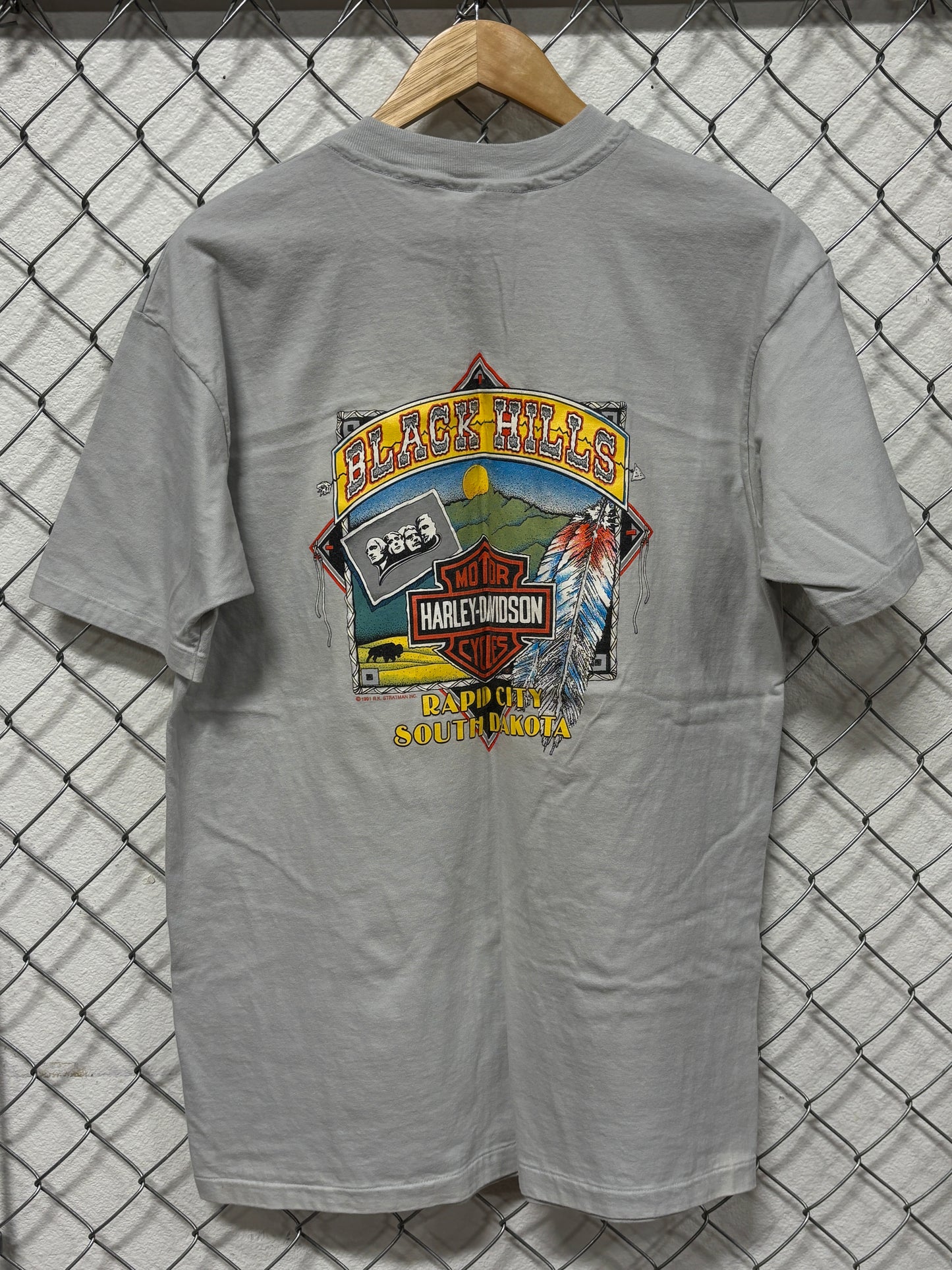 Vintage Harley Davidson 51st Sturgis Rally Biker Graphic Tee Size XL