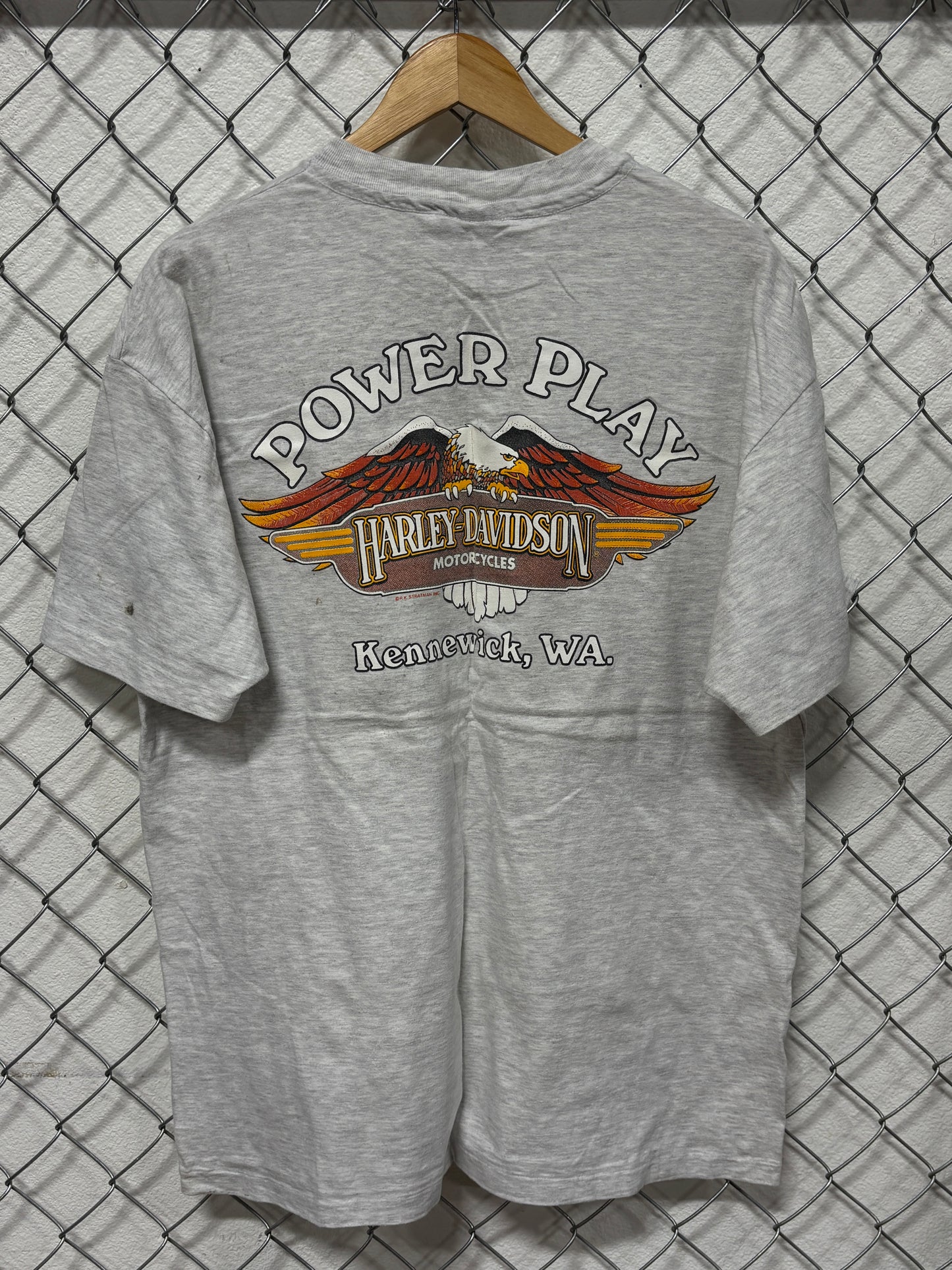 Vintage 90's Harley Davidson Real Men Don't Need Directions Tee Size XL